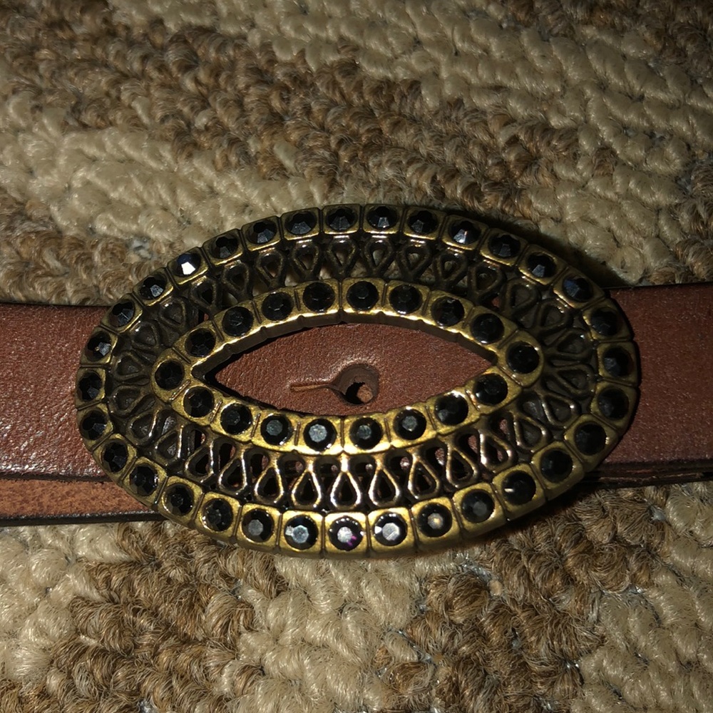 Fossil leather belt - Picture 3 of 7